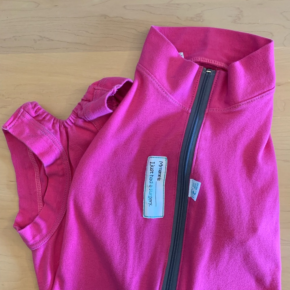 Vet Med Pet suit - size XL - pink